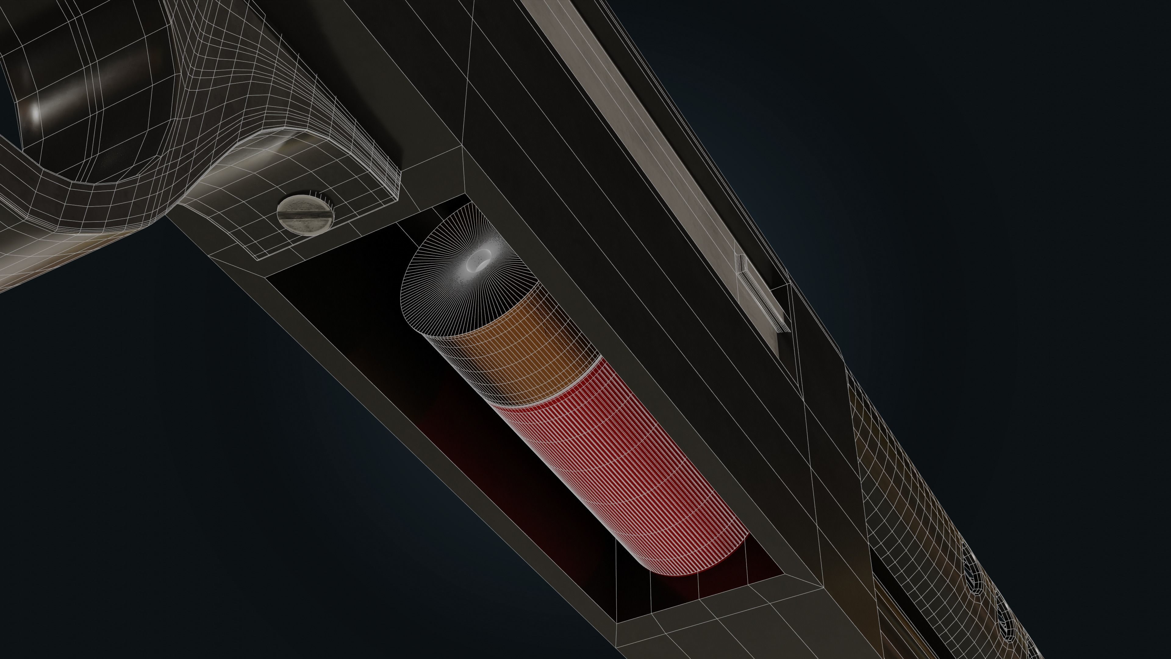 Mossberg 500 Shotgun 3D model_19