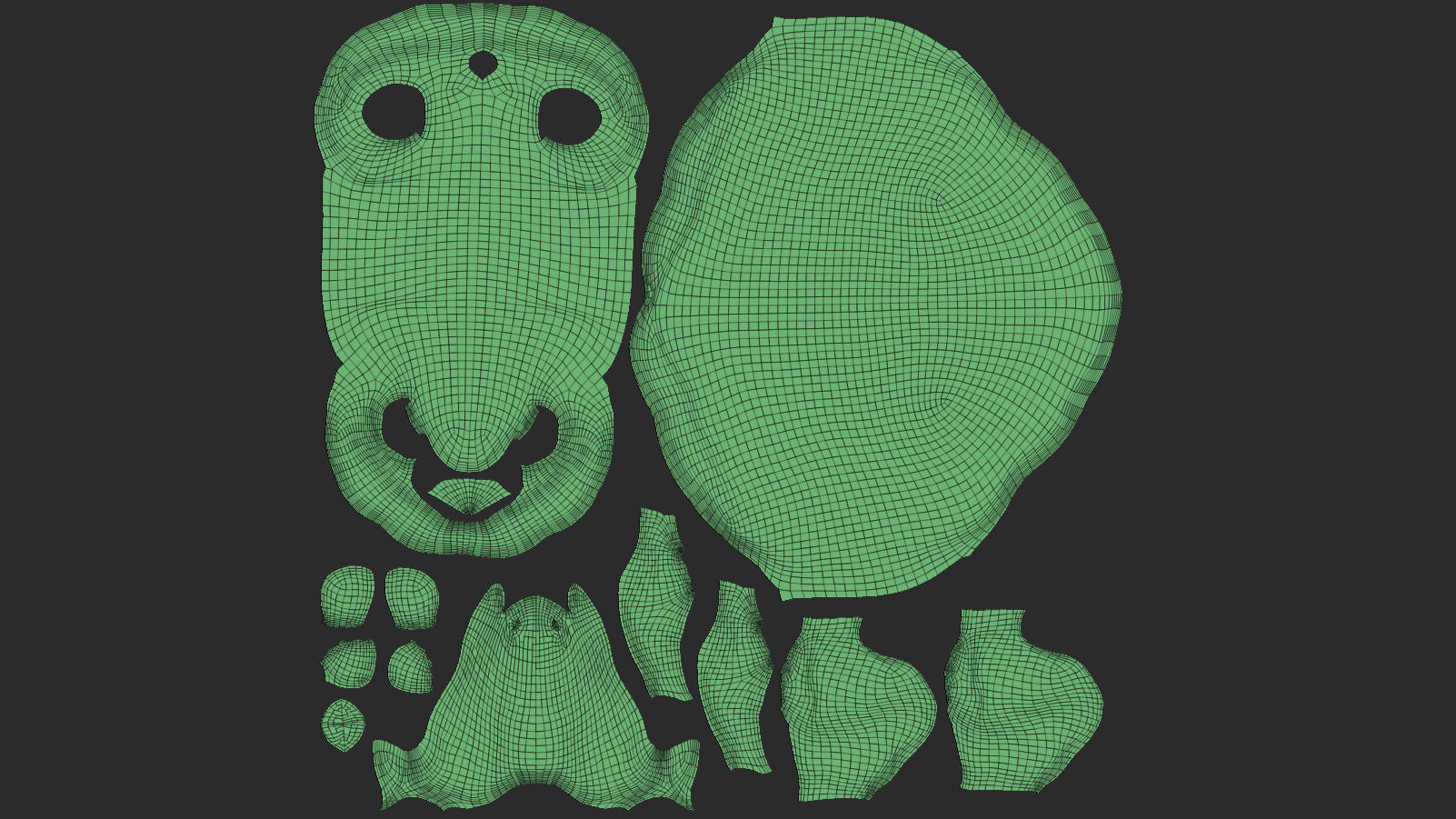 Galapagos Tortoise Sculpt 3D model_9