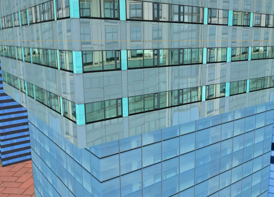 Low-Poly Buildings Mobile Game ready Free low-poly 3D model