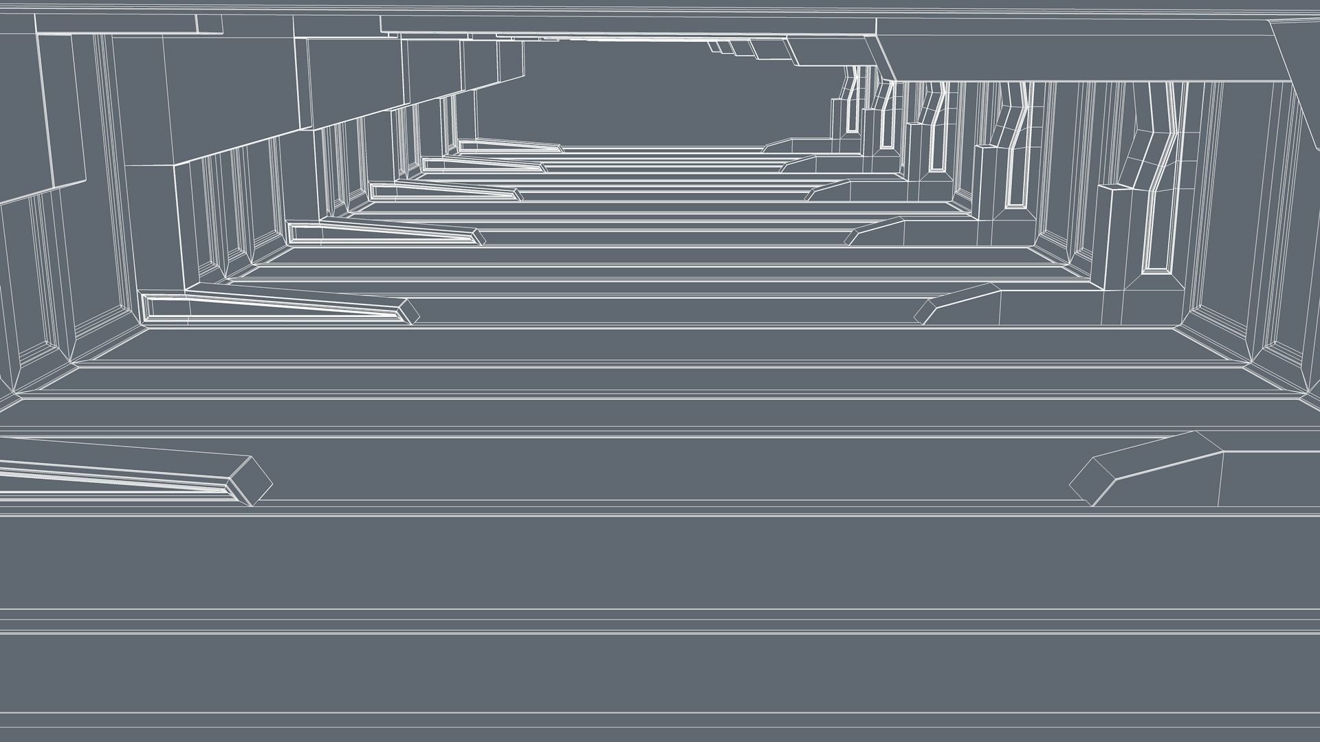 Sci Fi Tunnel 3D model_10