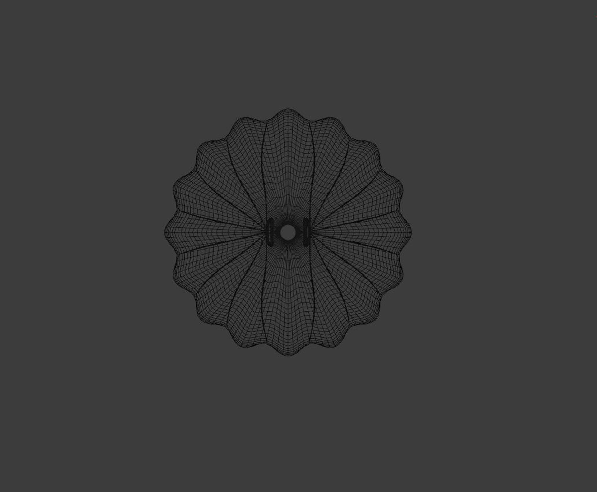 Military parachute 3D model 3D model_9