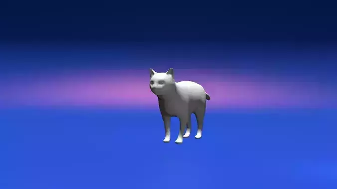 cat 3D Model