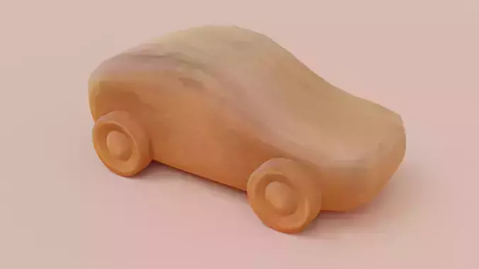 Wooden car