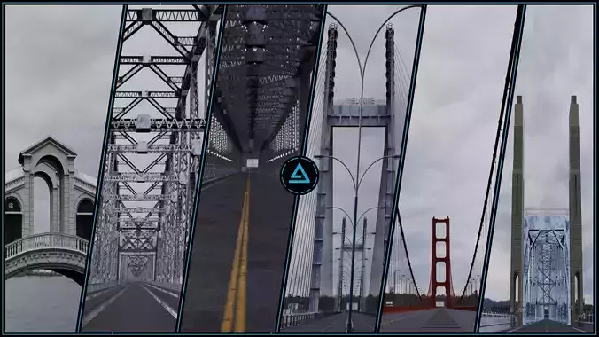 Bridge Pack 3D model
