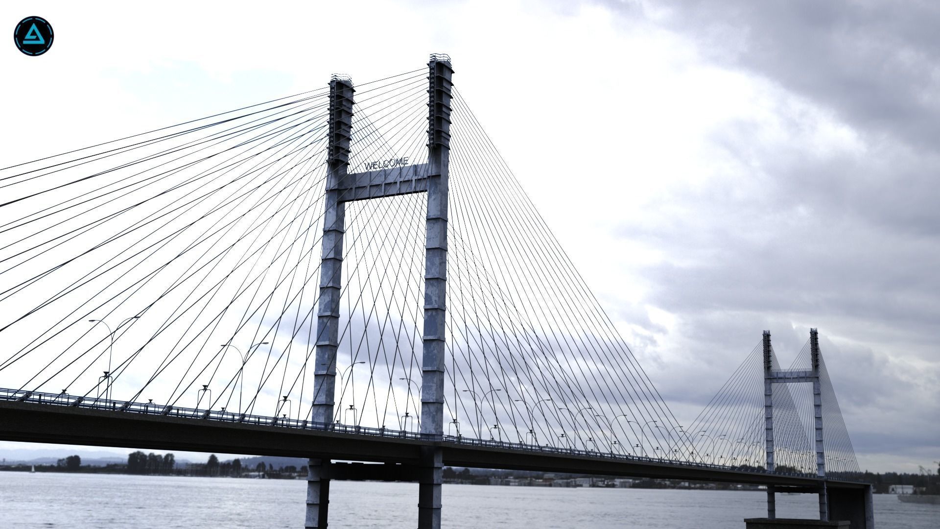 Bridge Pack 3D model_5