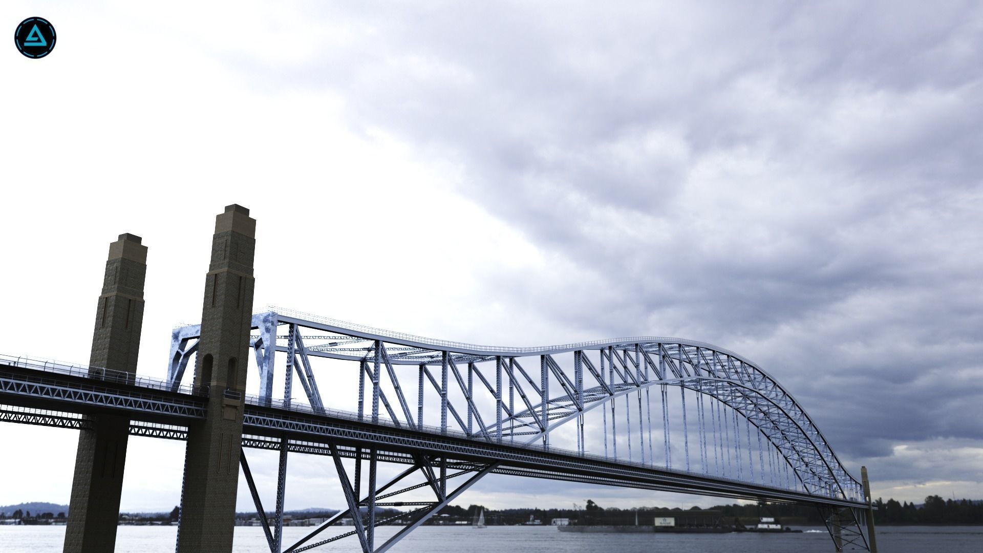 Bridge Pack 3D model_38