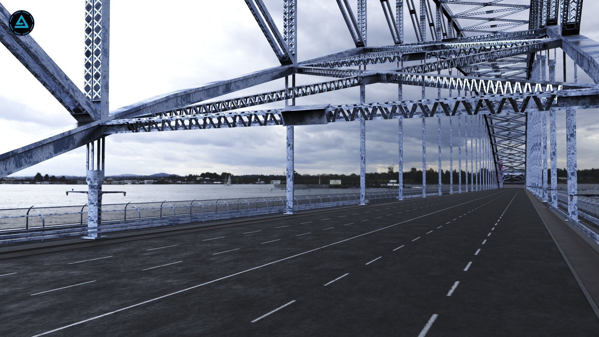 Bridge Pack 3D model_42