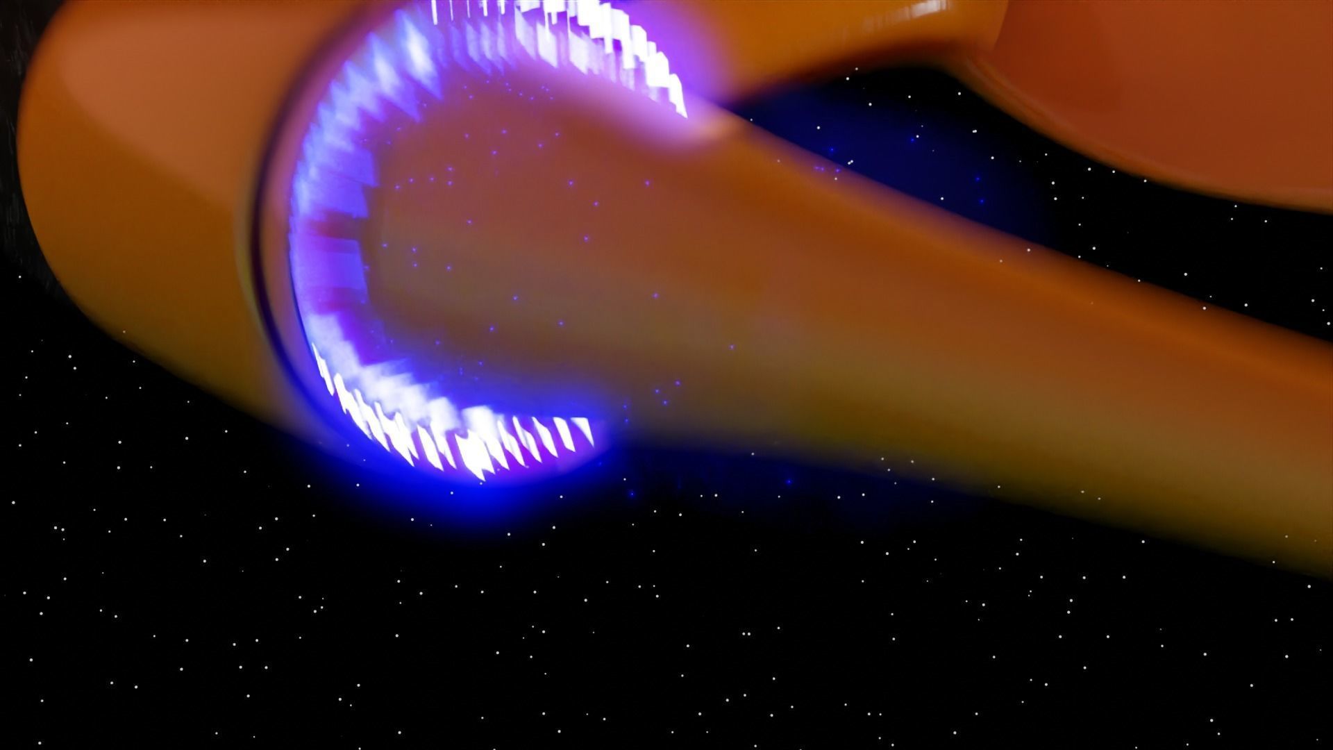 N1 Naboo Starfighter Free low-poly 3D model_3