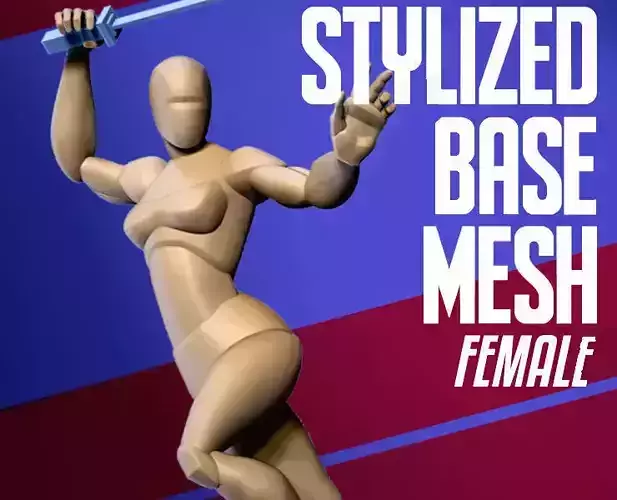 Stylized Basemesh Female