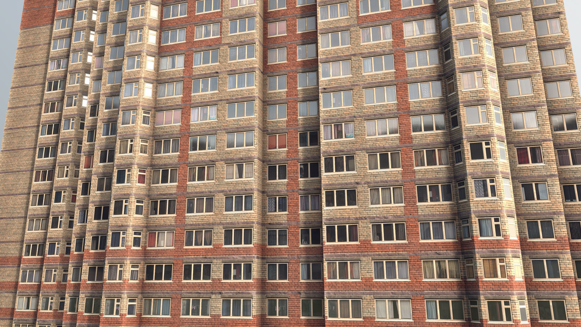 MSK Building 03 Low-poly 3D model_6