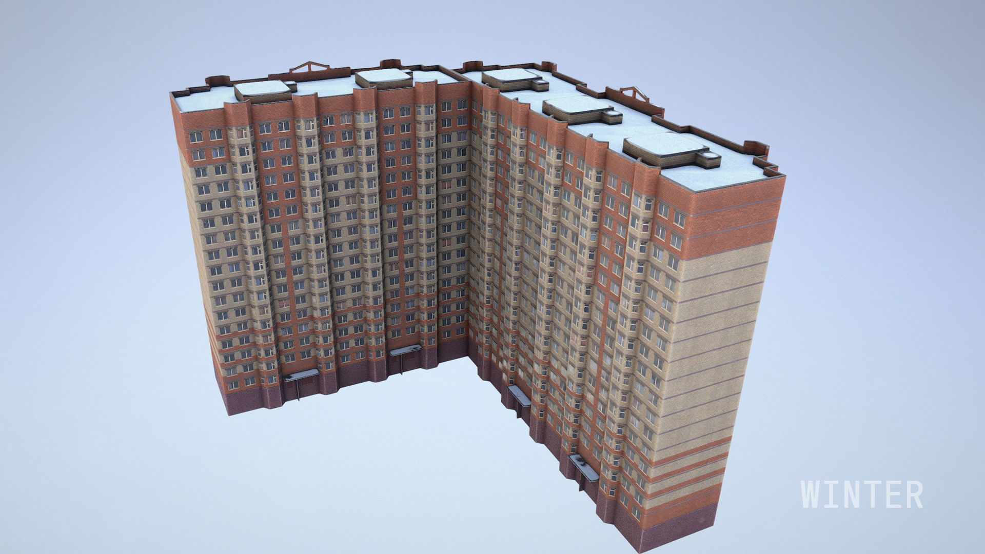 MSK Building 03 Low-poly 3D model_24