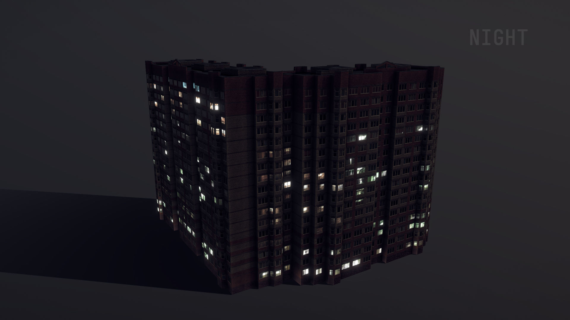 MSK Building 03 Low-poly 3D model_26
