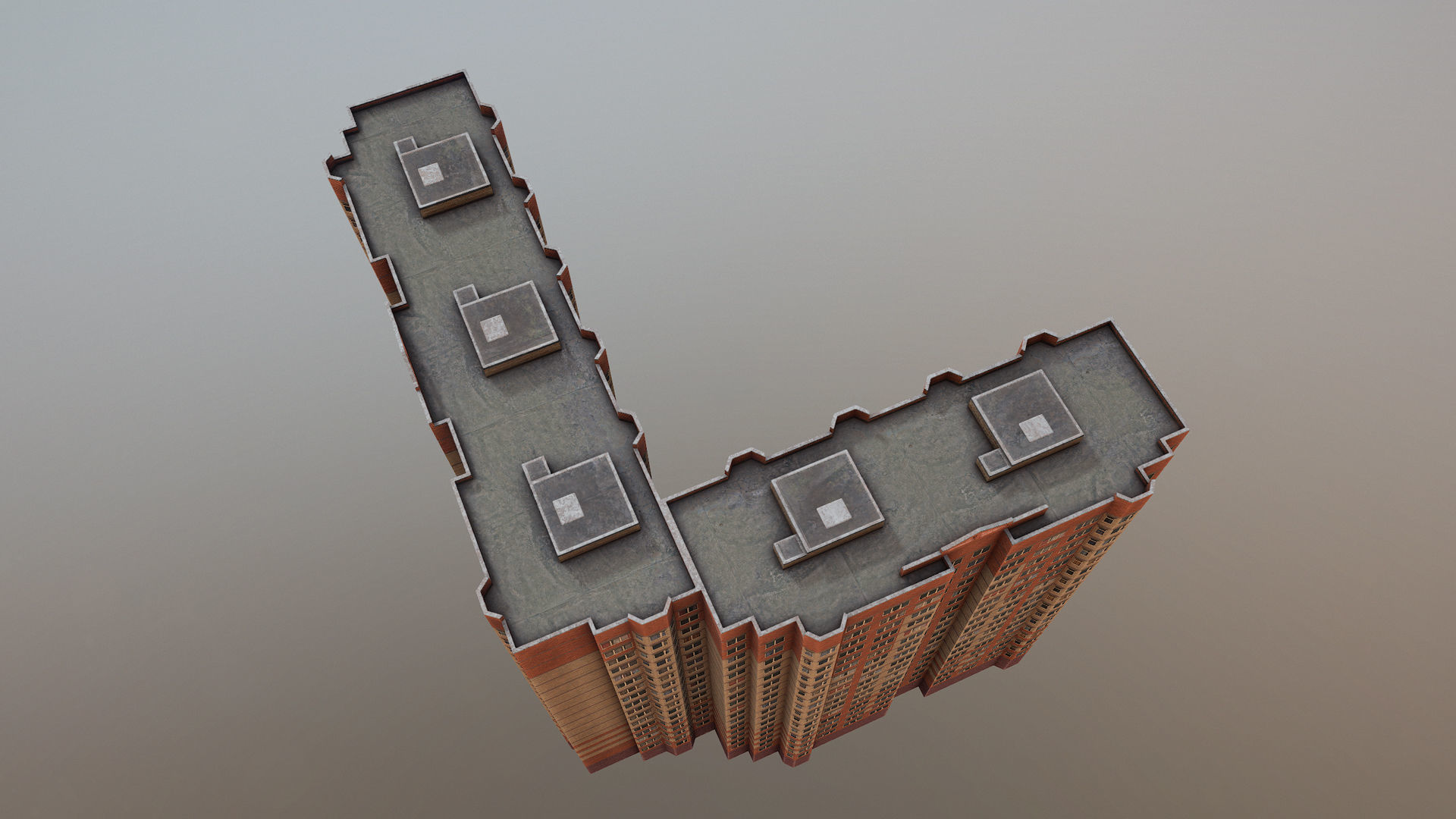 MSK Building 03 Low-poly 3D model_20
