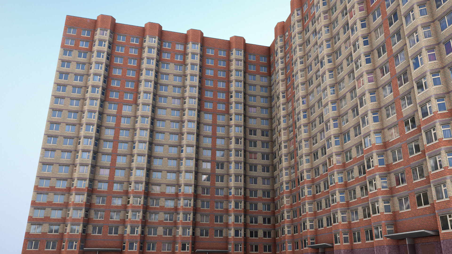 MSK Building 03 Low-poly 3D model_21