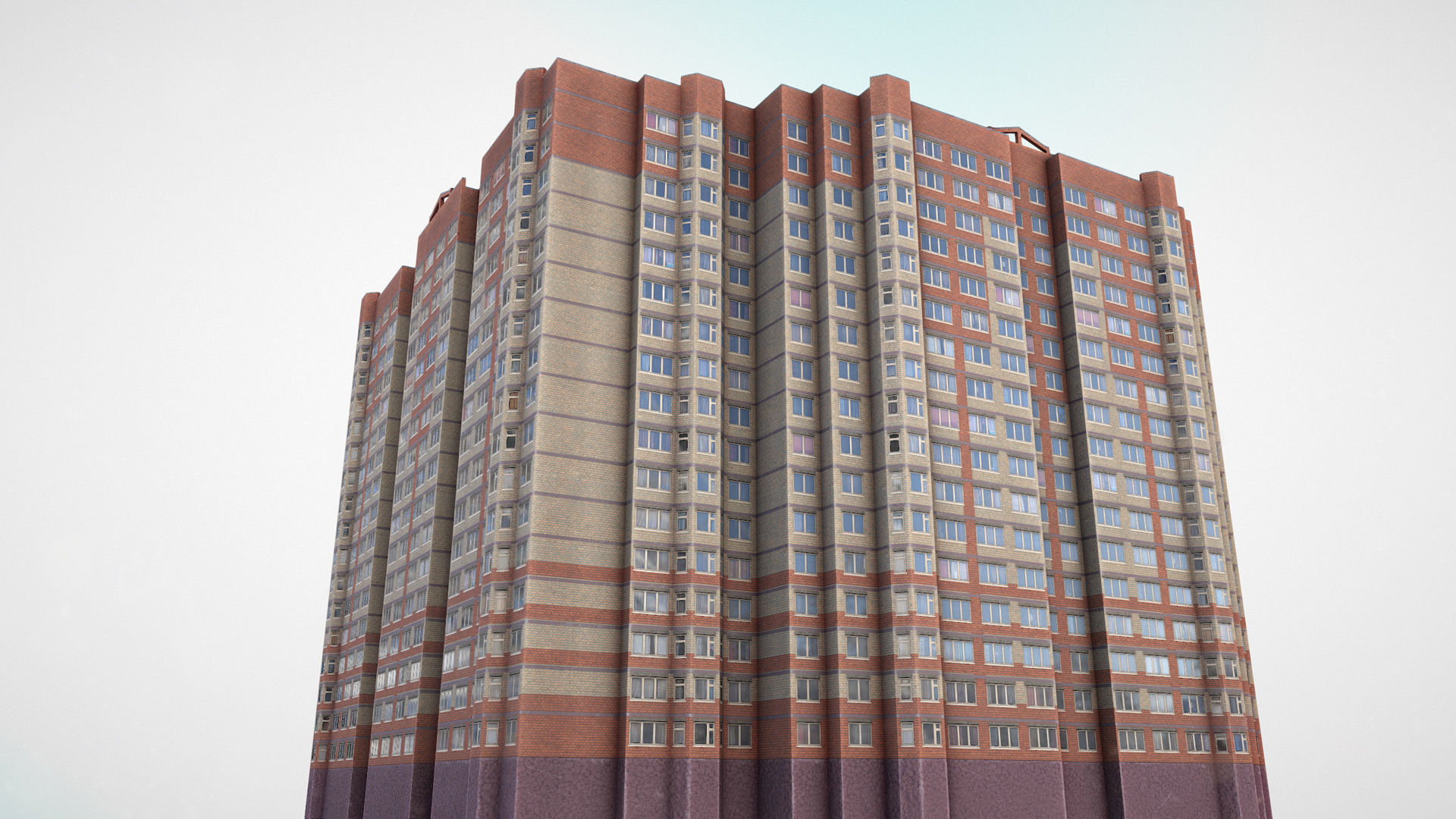 MSK Building 03 Low-poly 3D model_16