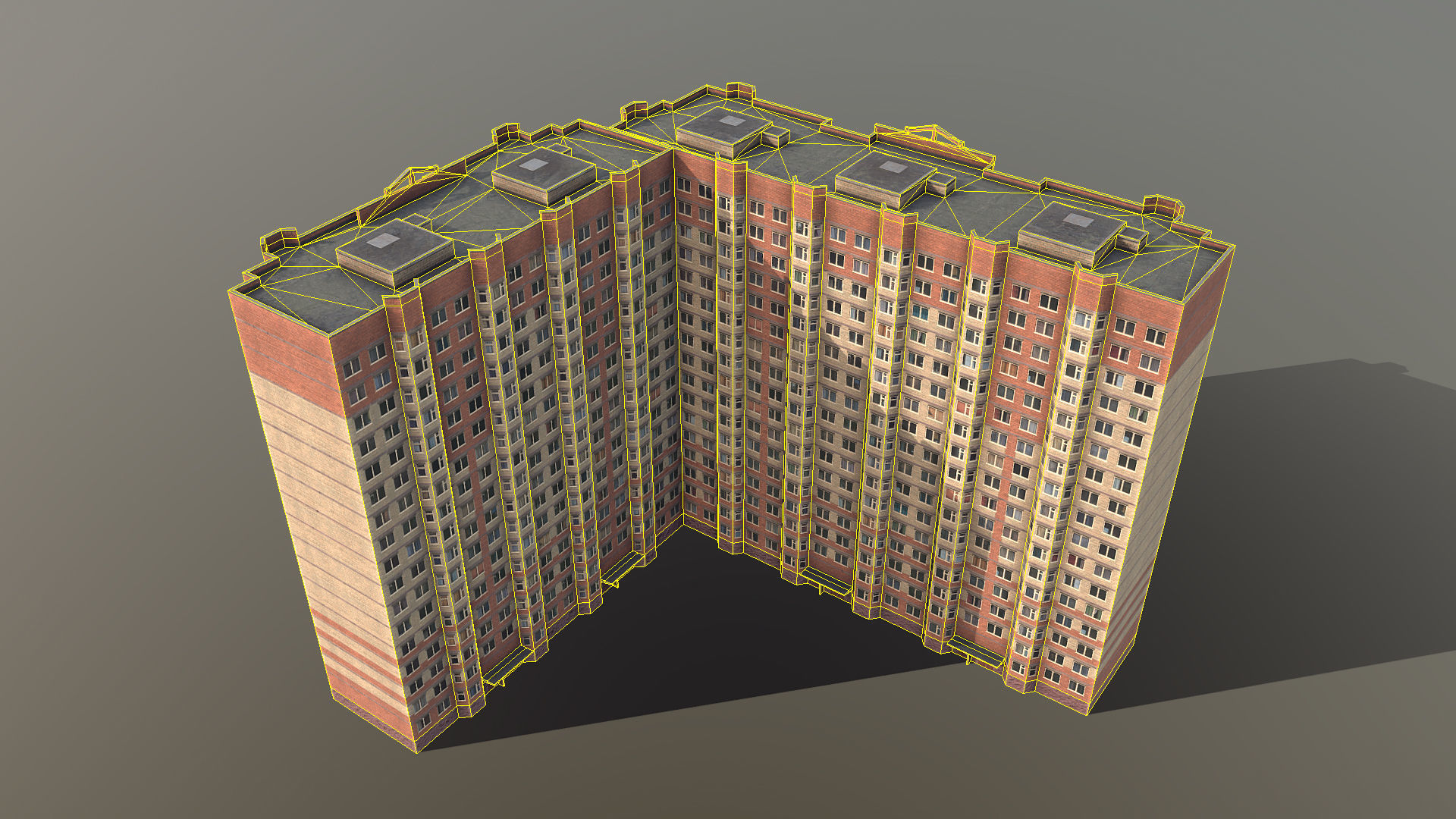 MSK Building 03 Low-poly 3D model_27