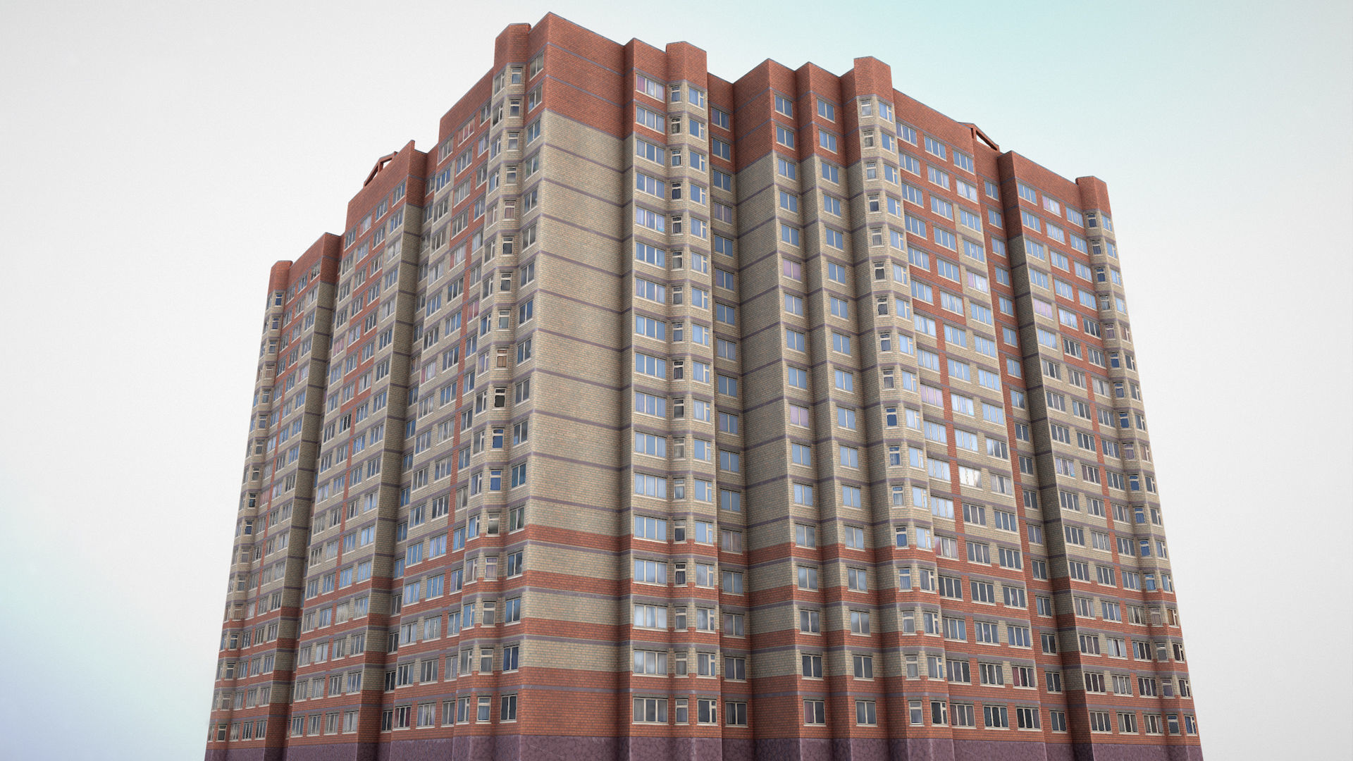 MSK Building 03 Low-poly 3D model_22