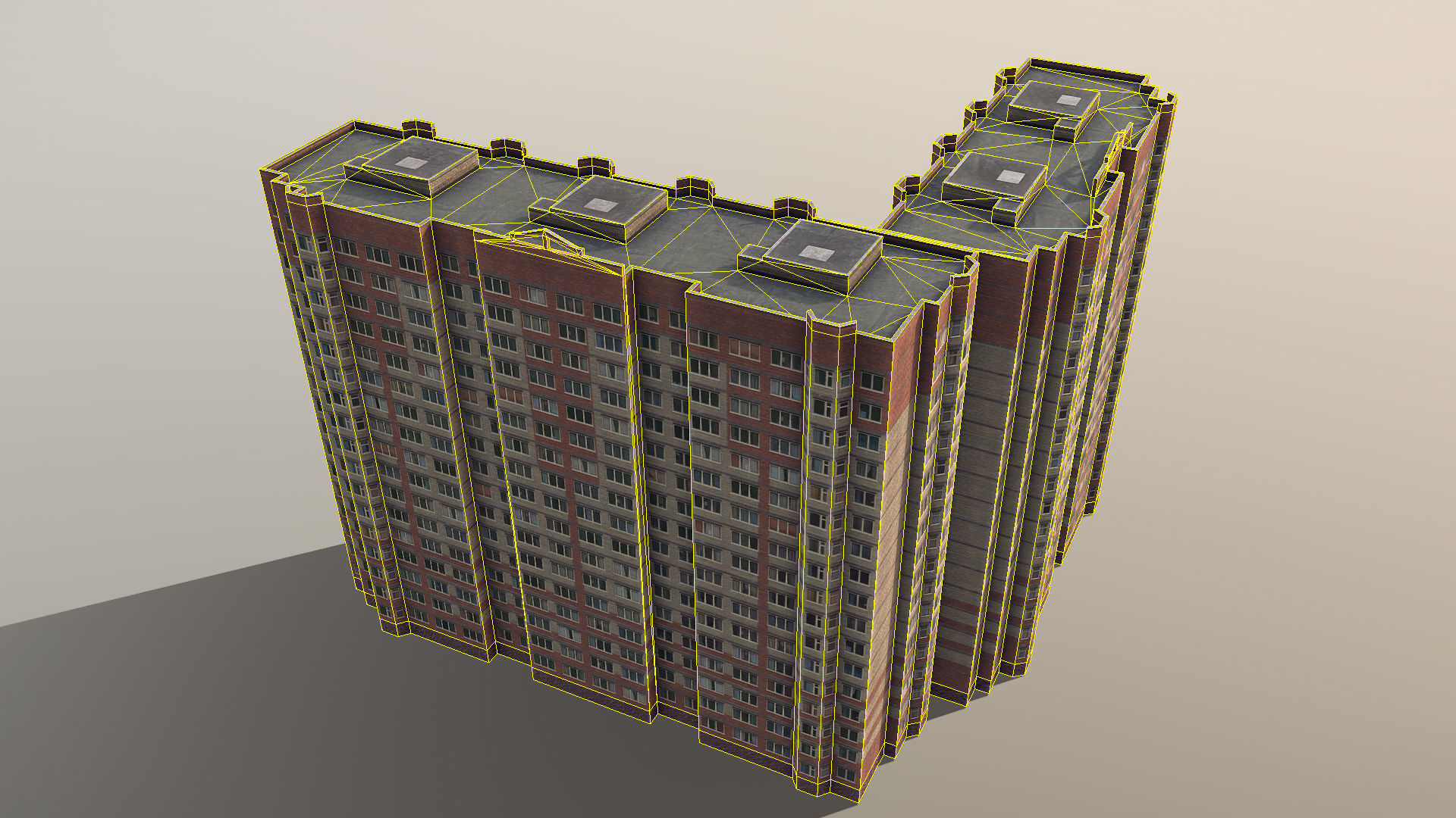 MSK Building 03 Low-poly 3D model_28