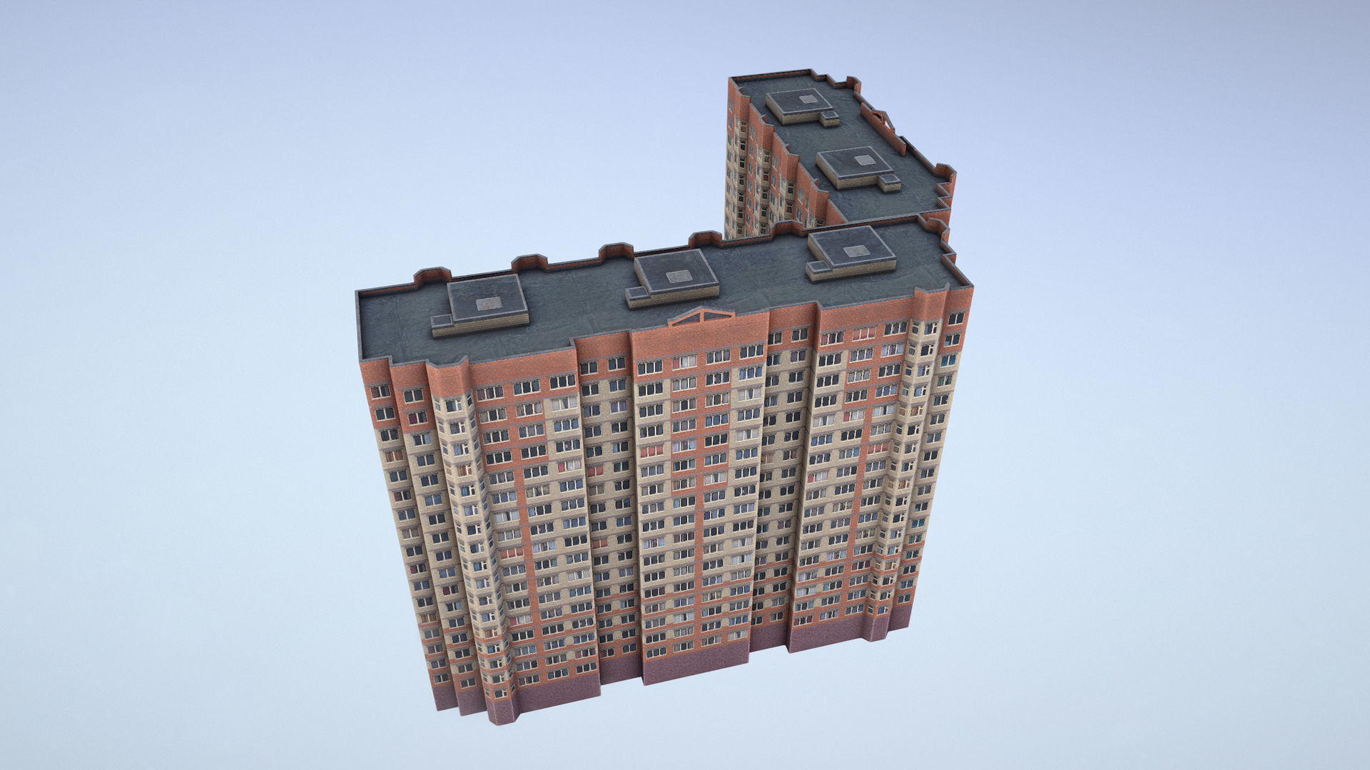 MSK Building 03 Low-poly 3D model_15