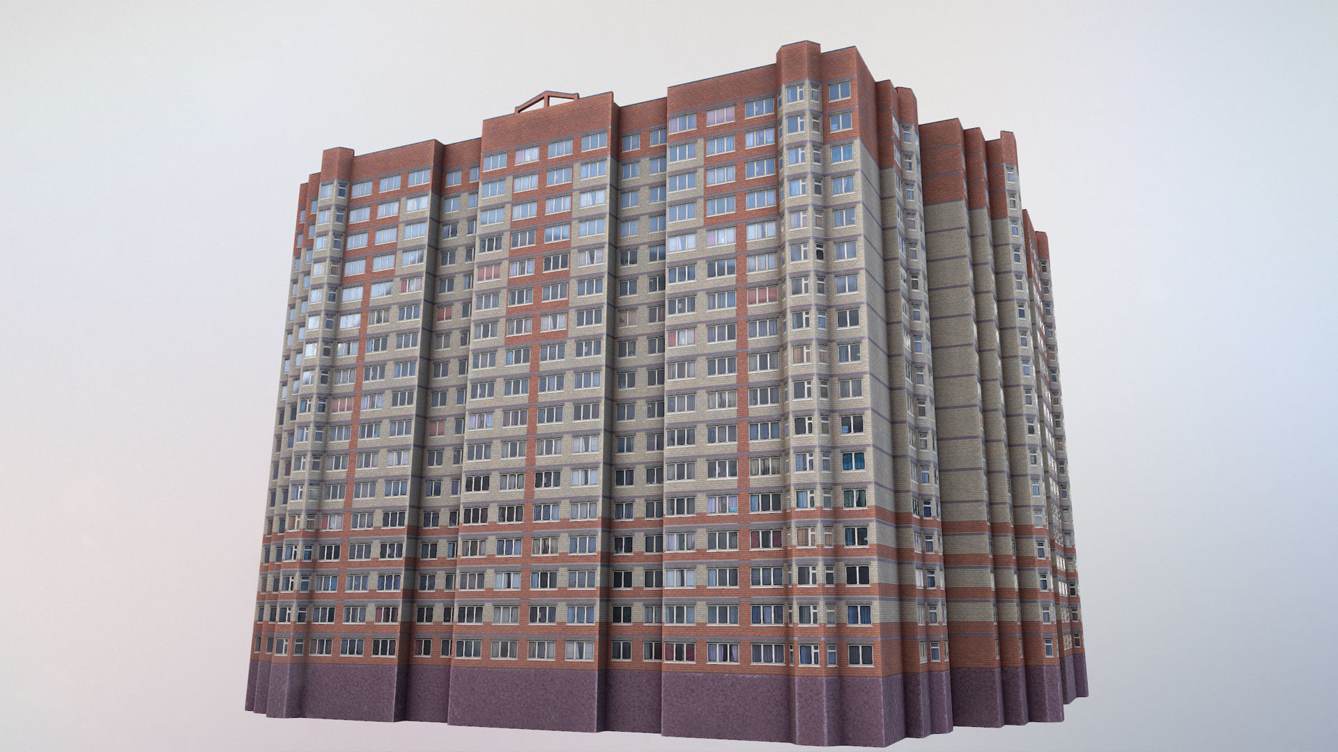 MSK Building 03 Low-poly 3D model_17