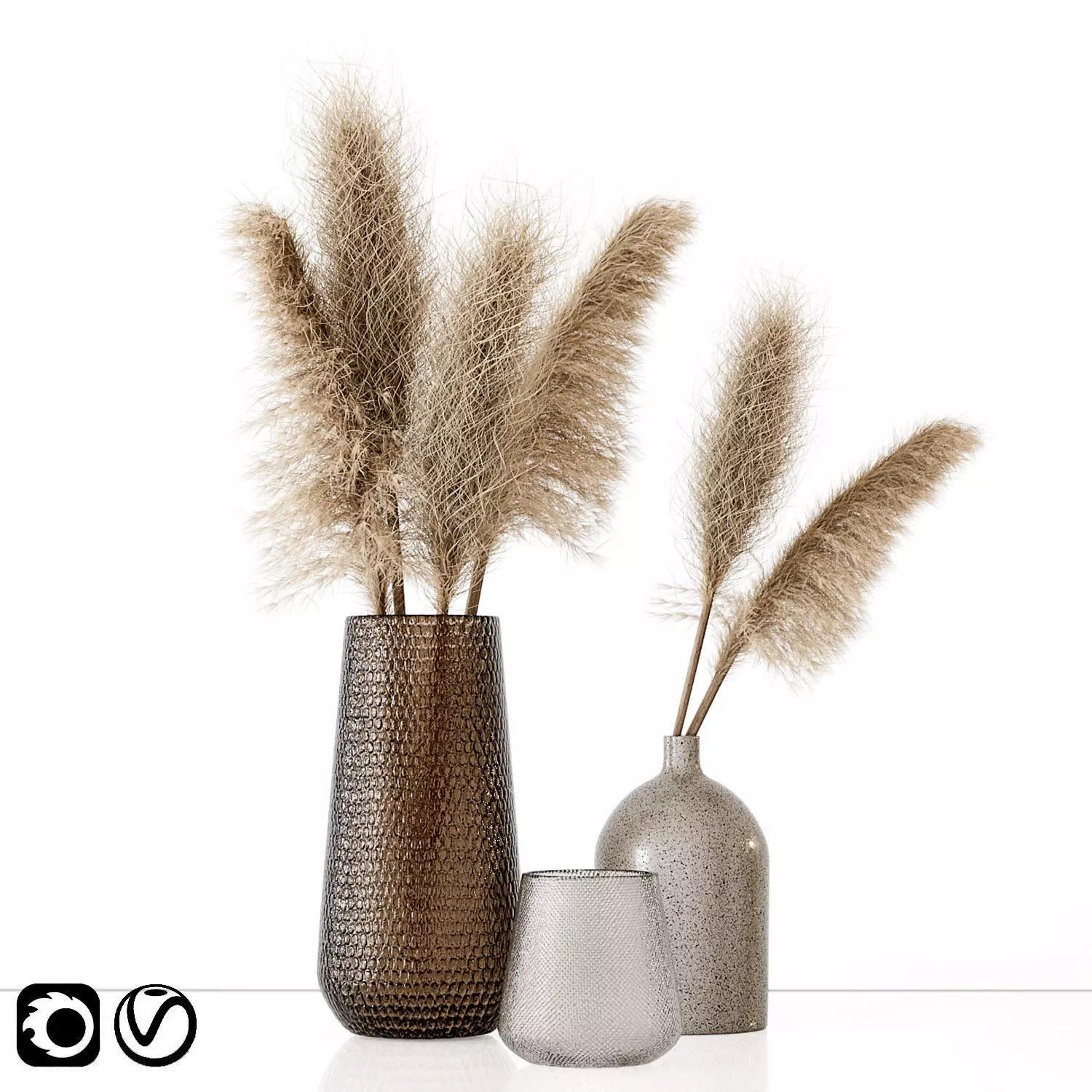 Pampas 01 3D model_0