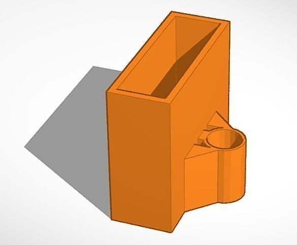 Powerbank holder for a tripod  Free 3D print model