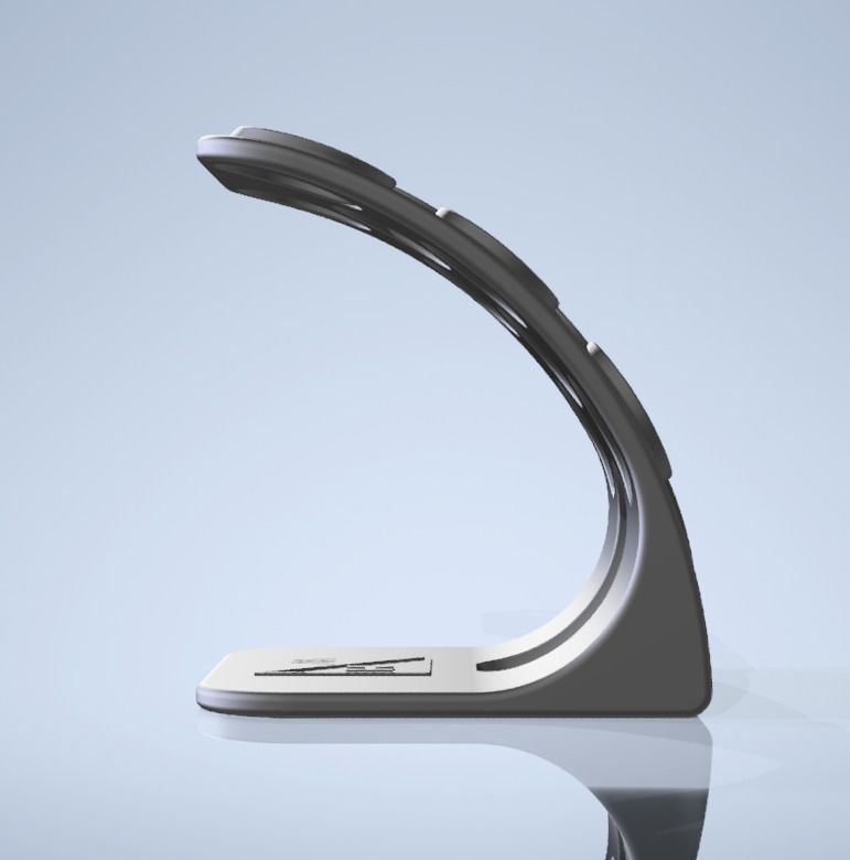 9 Cup Coffee Pod Stand - 3D Print Files 3D print model_3