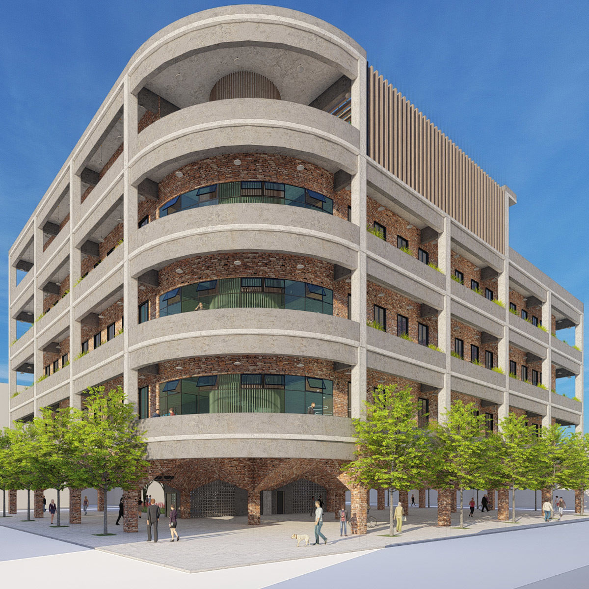 Office Building 3D model_15