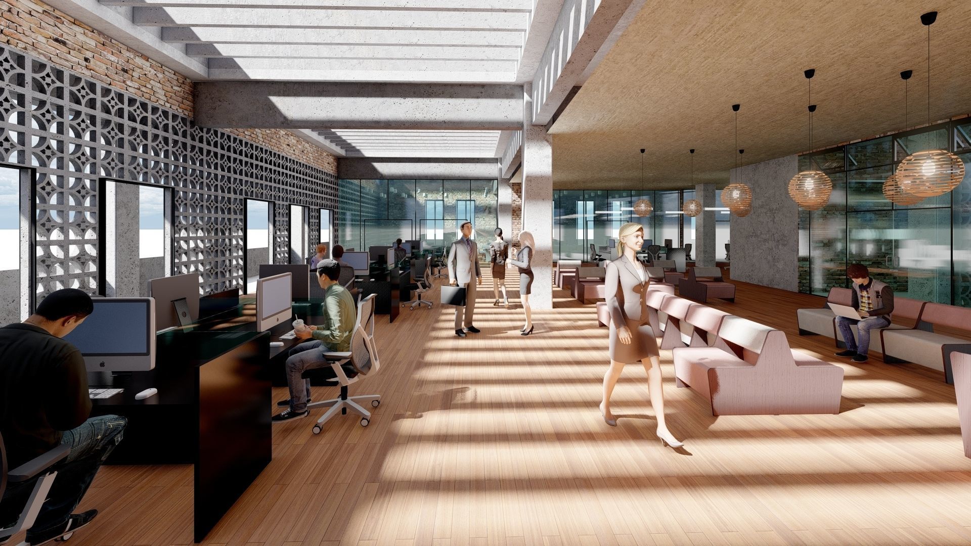 Office Building 3D model_12