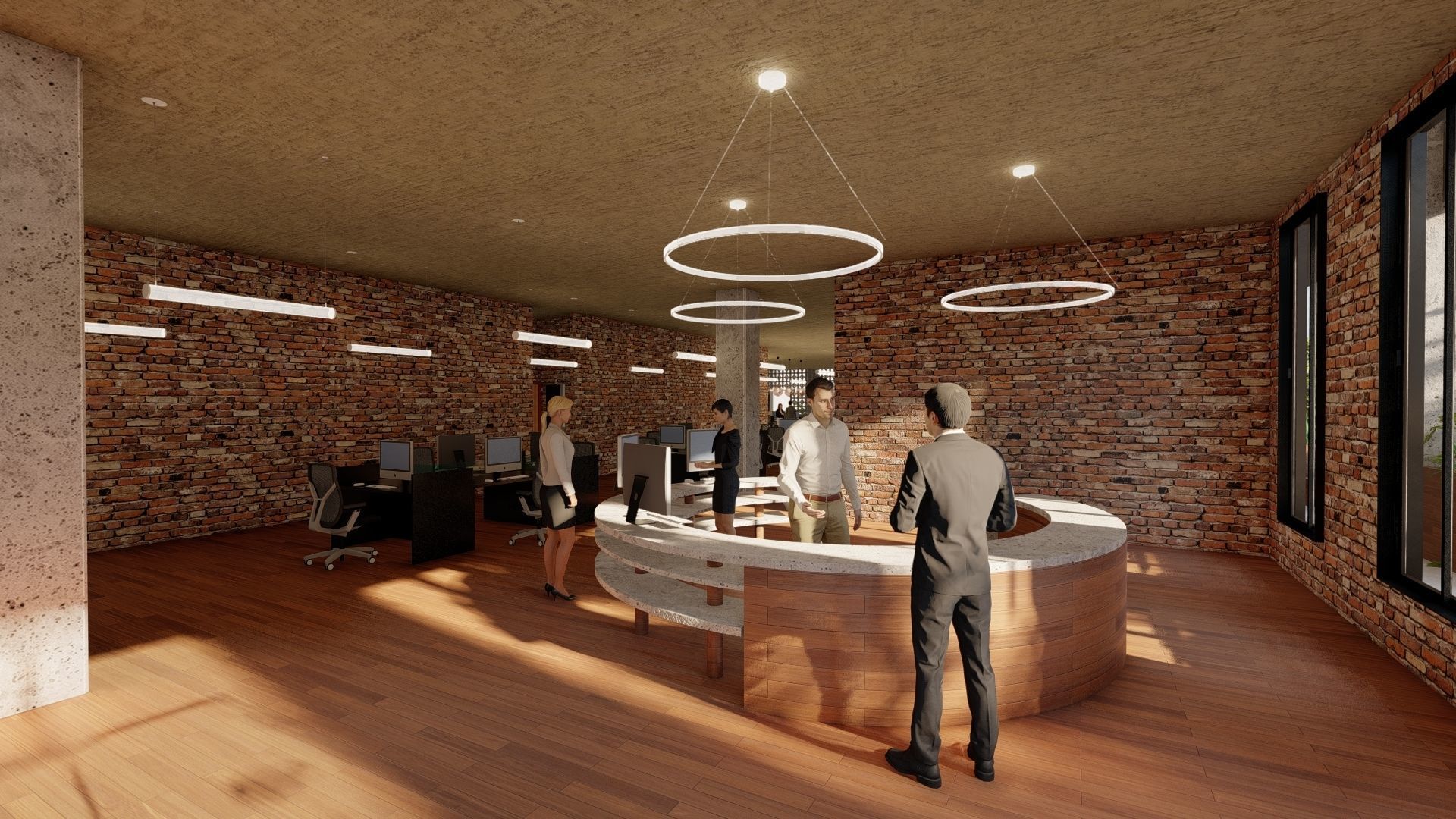 Office Building 3D model_11