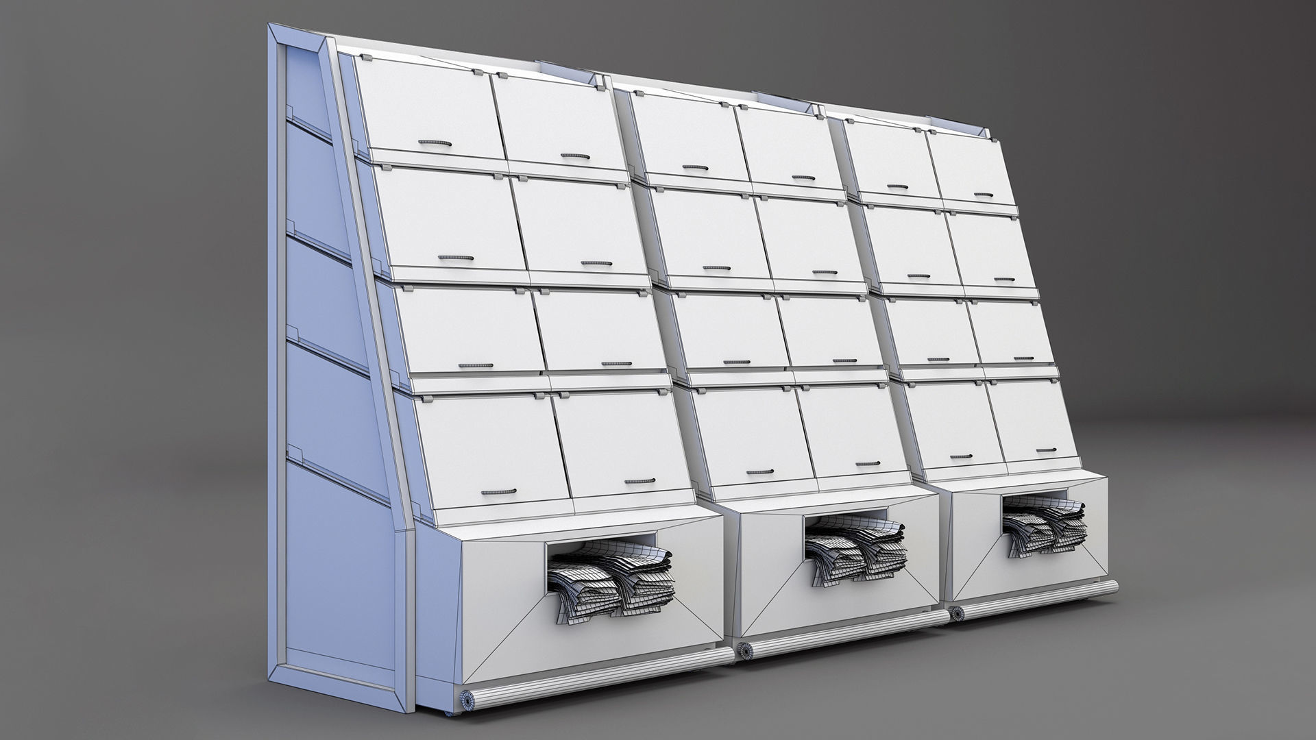 Bread Rack 3D model_5