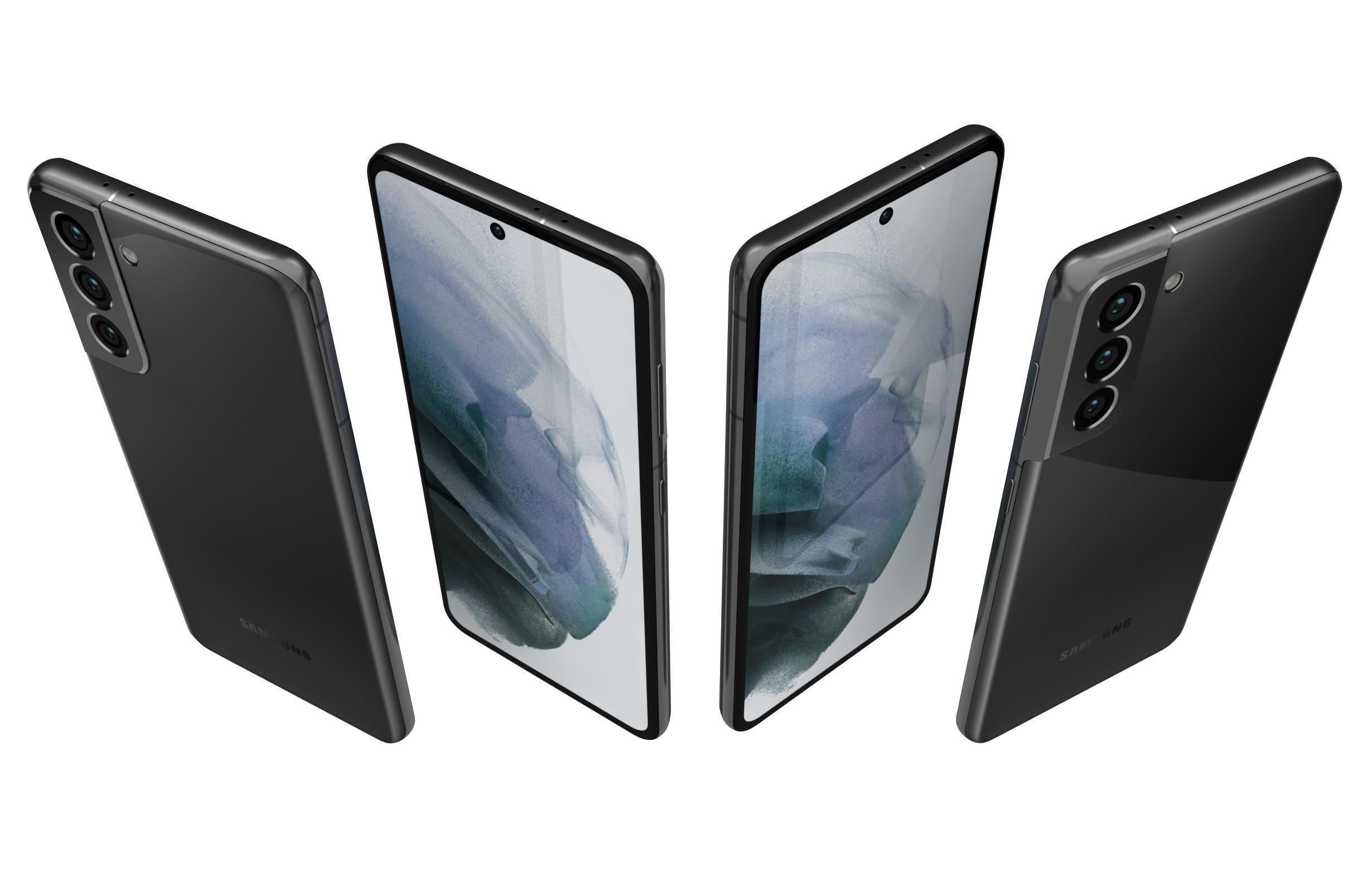 Samsung Galaxy S21 Plus 5G Phantom Black 3D model_4
