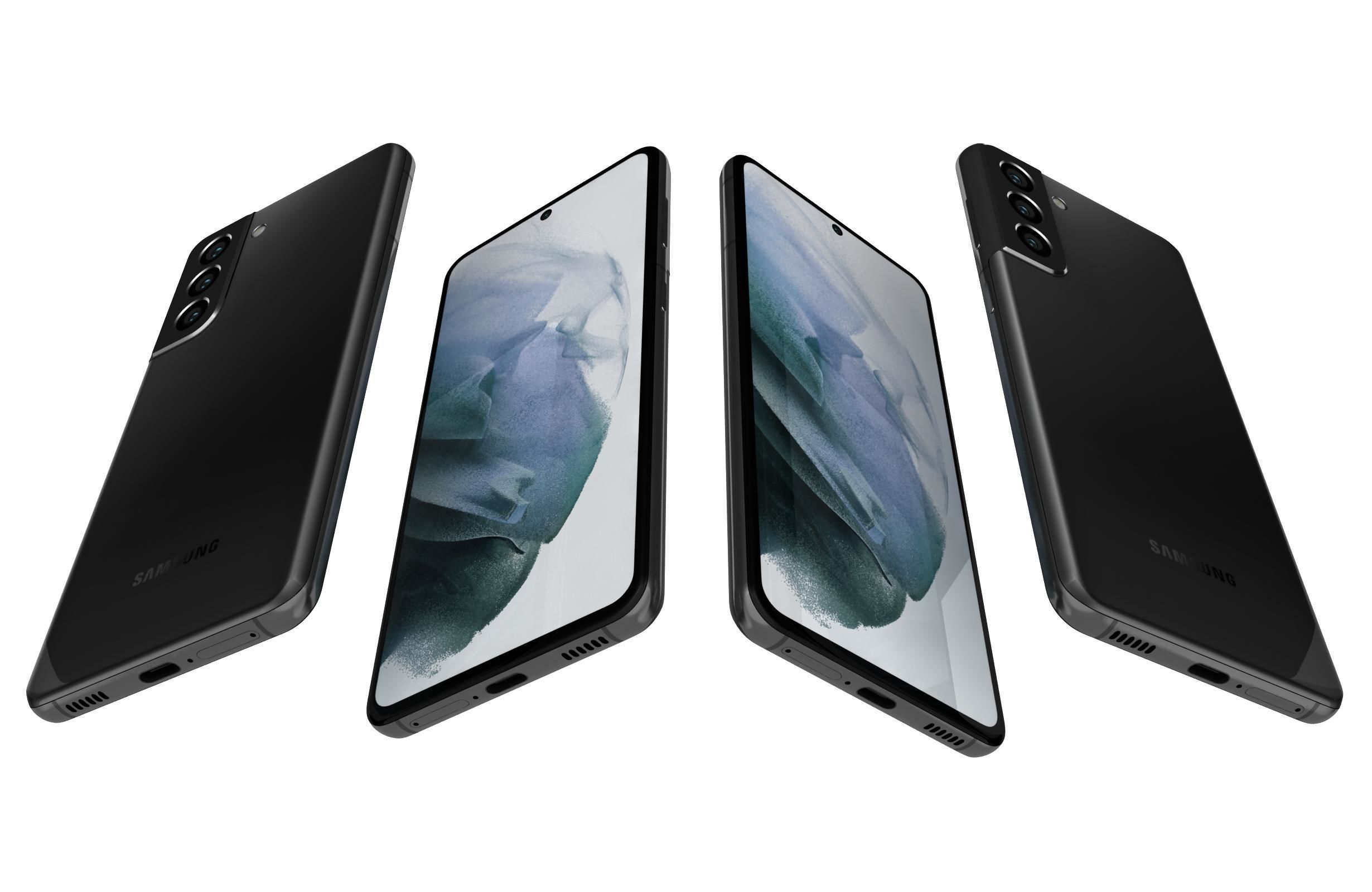 Samsung Galaxy S21 Plus 5G Phantom Black 3D model_5