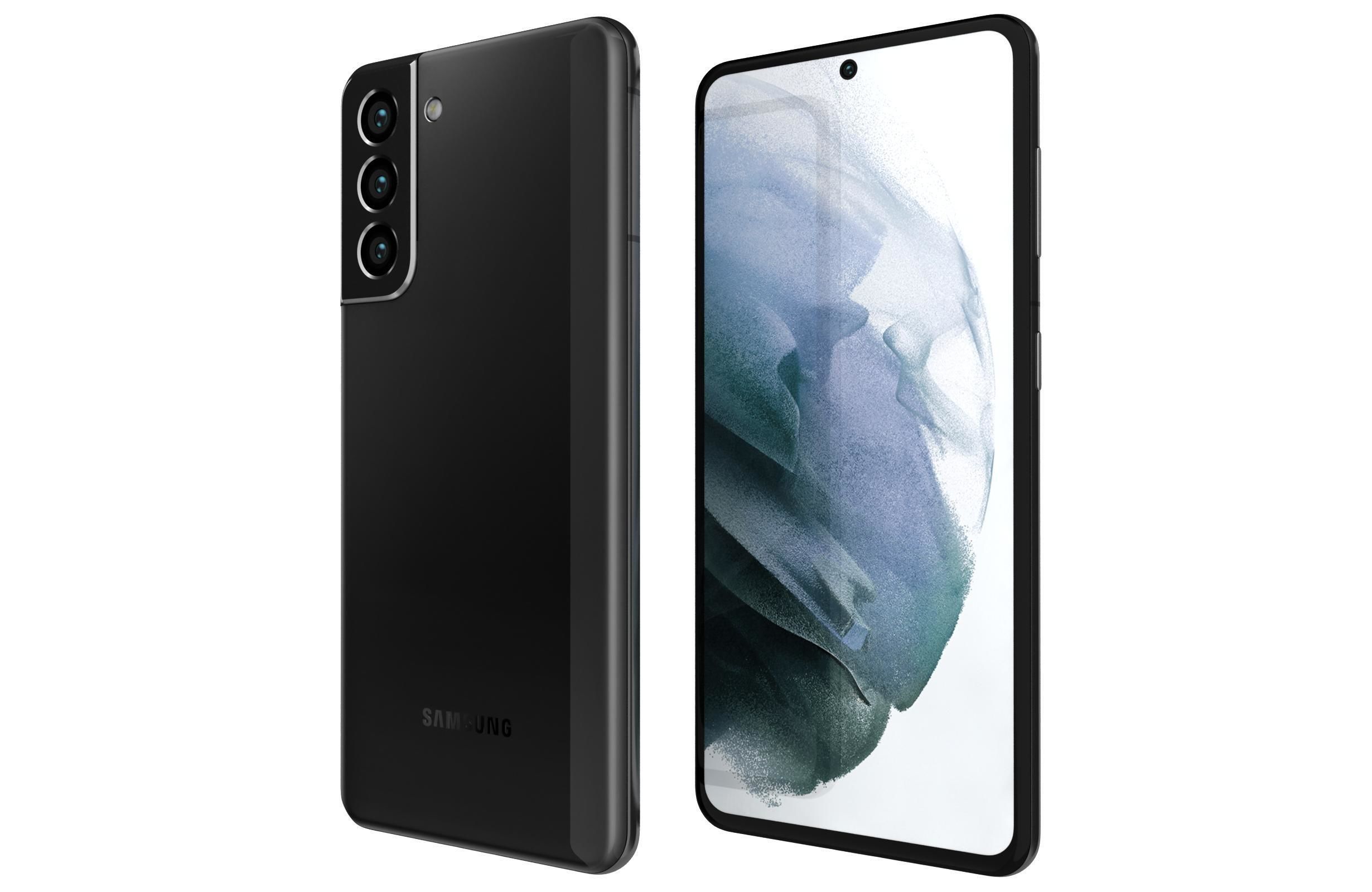 Samsung Galaxy S21 Plus 5G Phantom Black 3D model_7