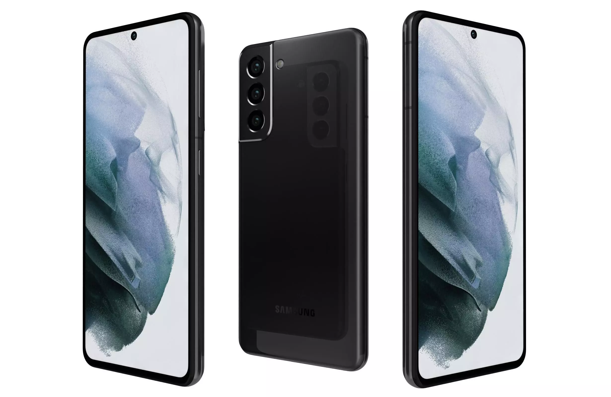 Samsung Galaxy S21 Plus 5G Phantom Black 3D model_0