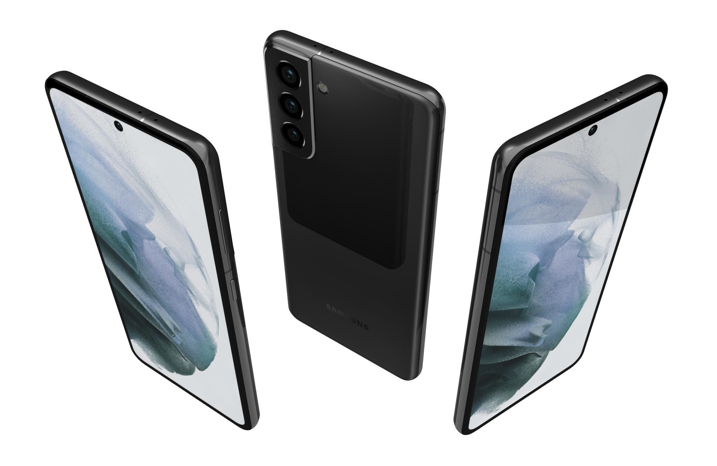 Samsung Galaxy S21 Plus 5G Phantom Black 3D model_1