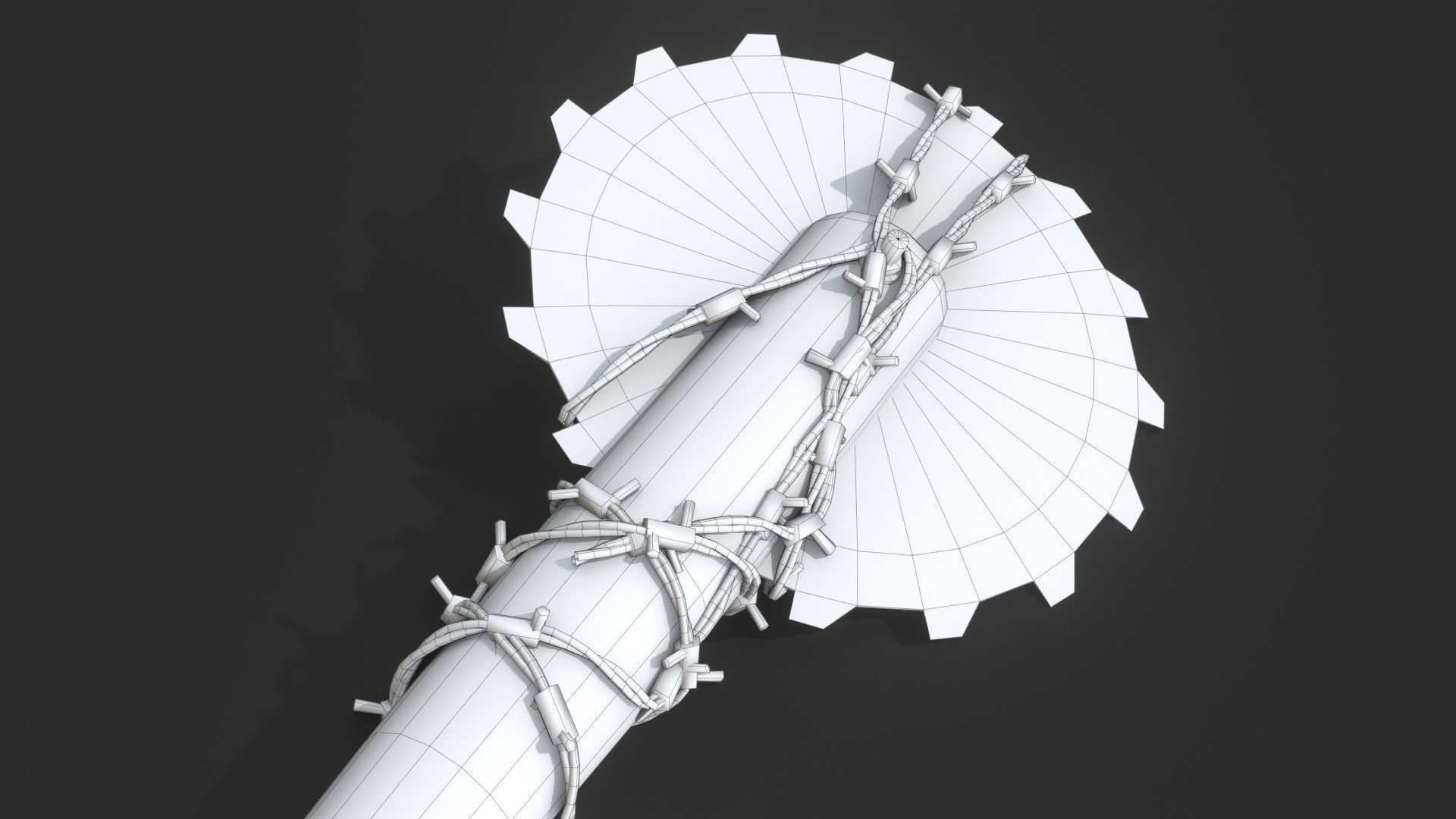 Baseball Bats Assets 02 Low-poly 3D model_18