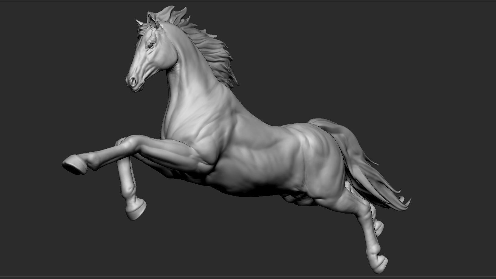 Unicorn - Figurine 3D model_6