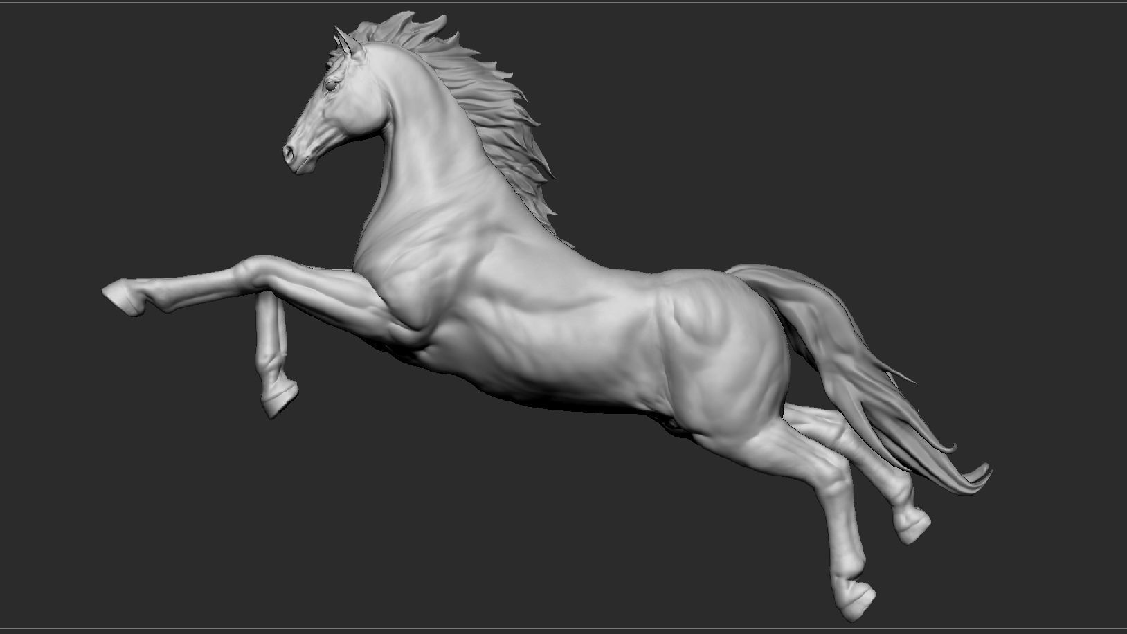 Unicorn - Figurine 3D model_15
