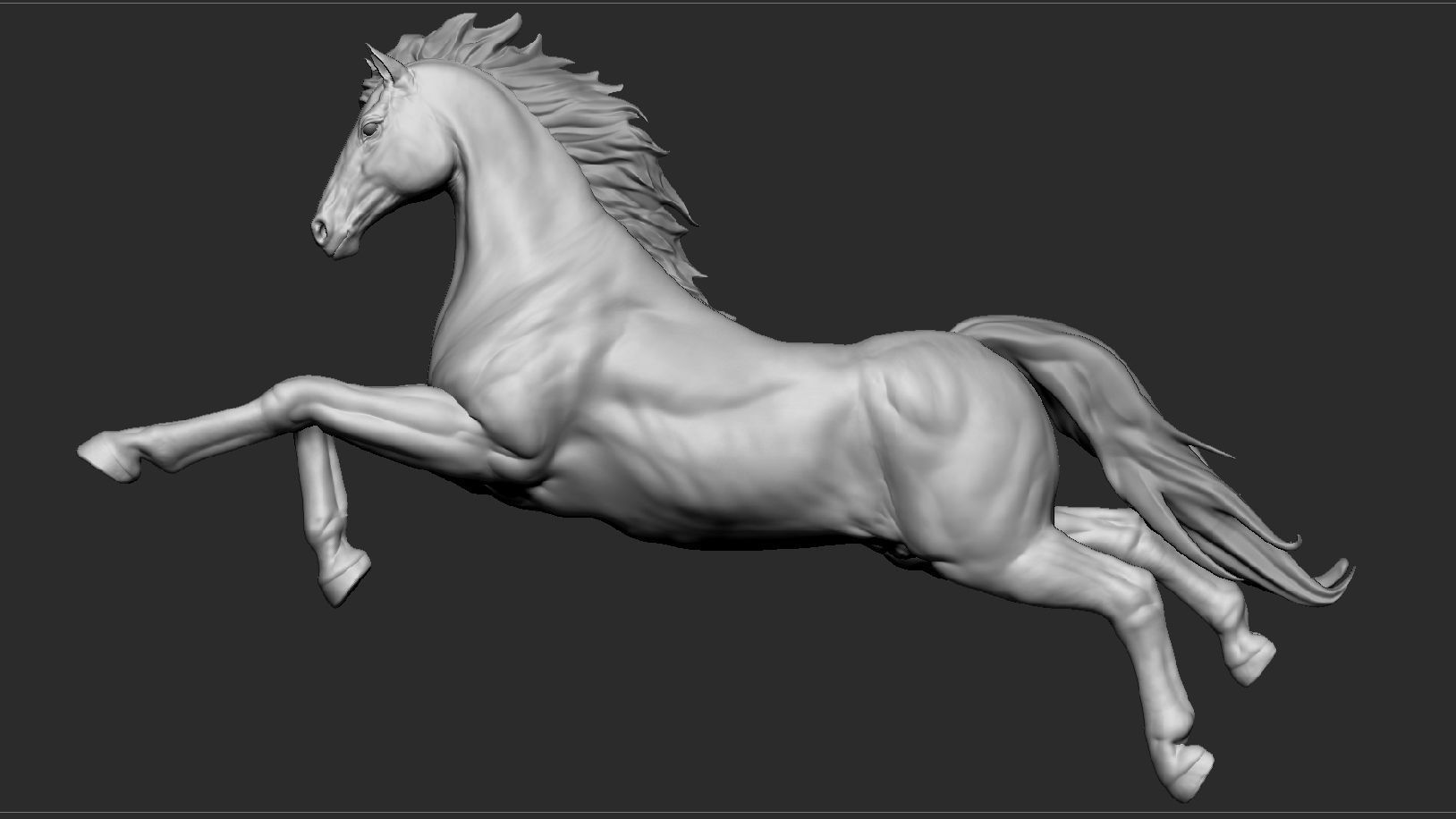 Unicorn - Figurine 3D model_10