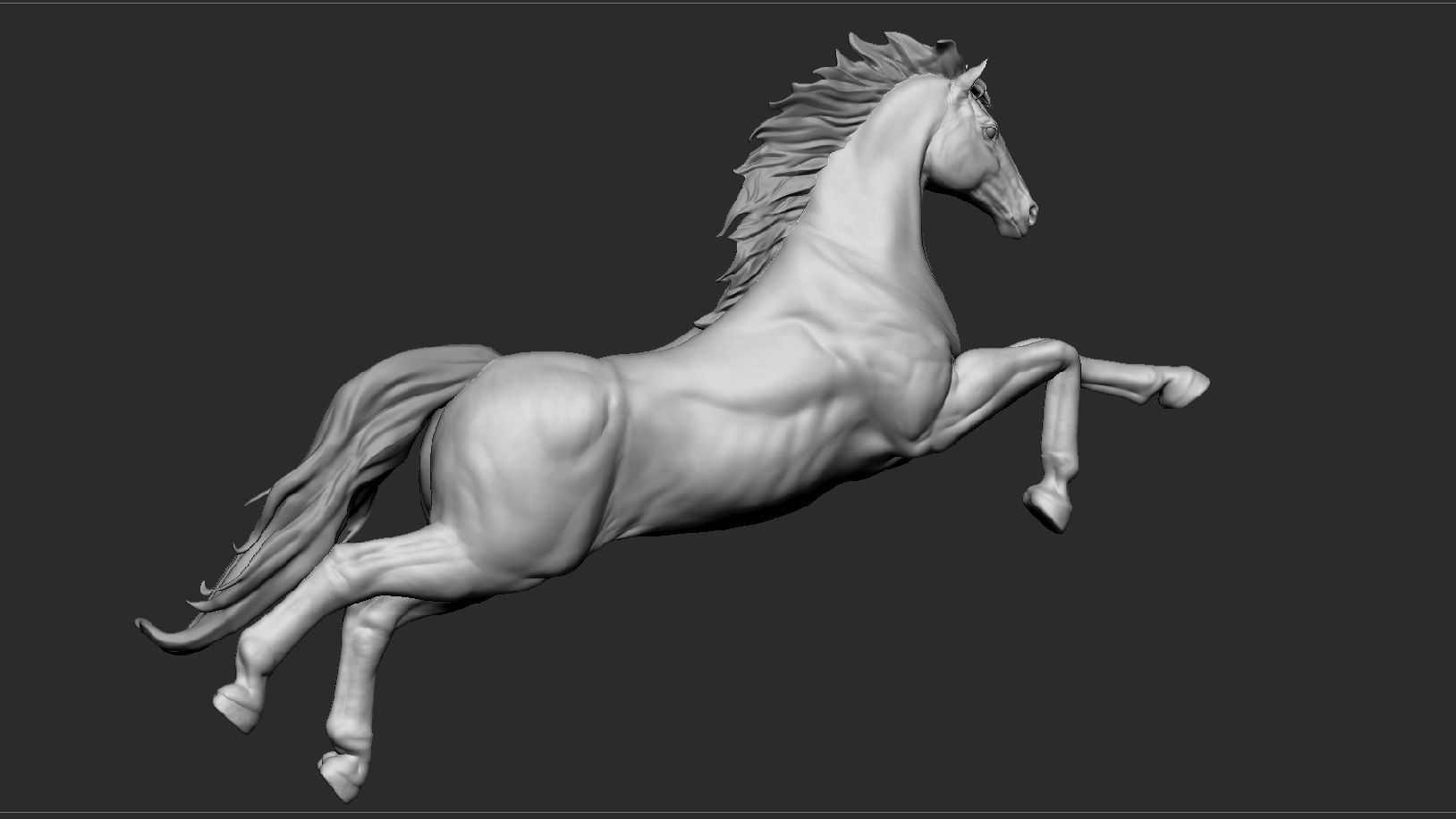 Unicorn - Figurine 3D model_12
