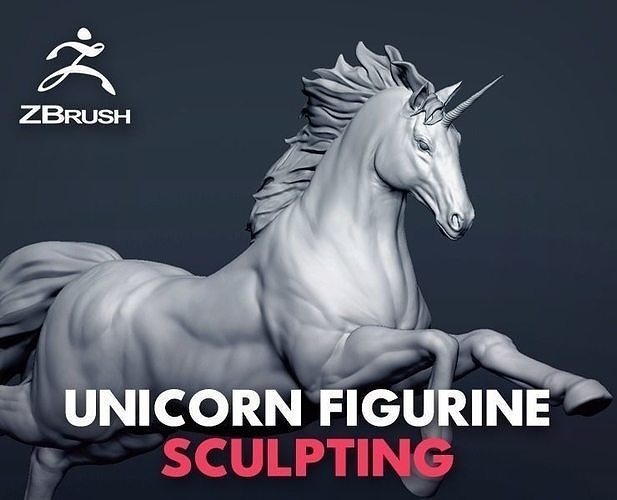 Unicorn - Figurine 3D model