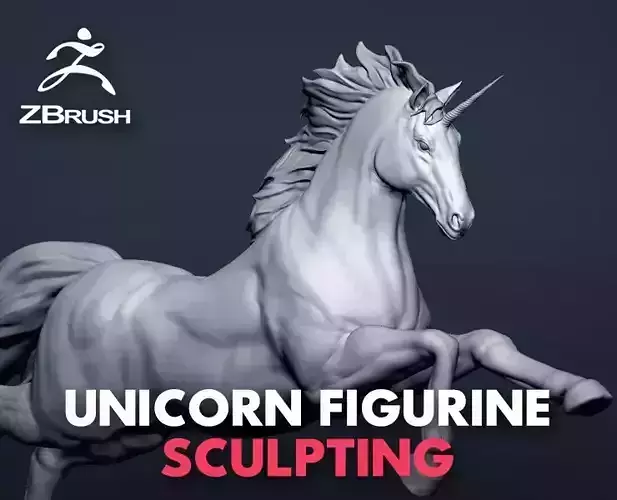 Unicorn - Figurine 3D model