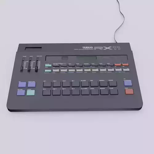 Yamaha RX11 Digital Rhythm Programmer 3D model