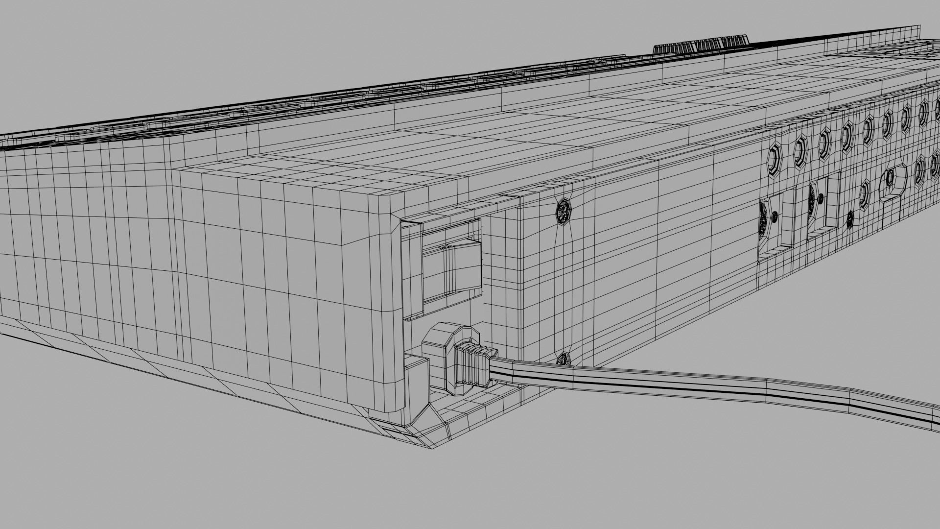 Yamaha RX11 Digital Rhythm Programmer 3D model_16