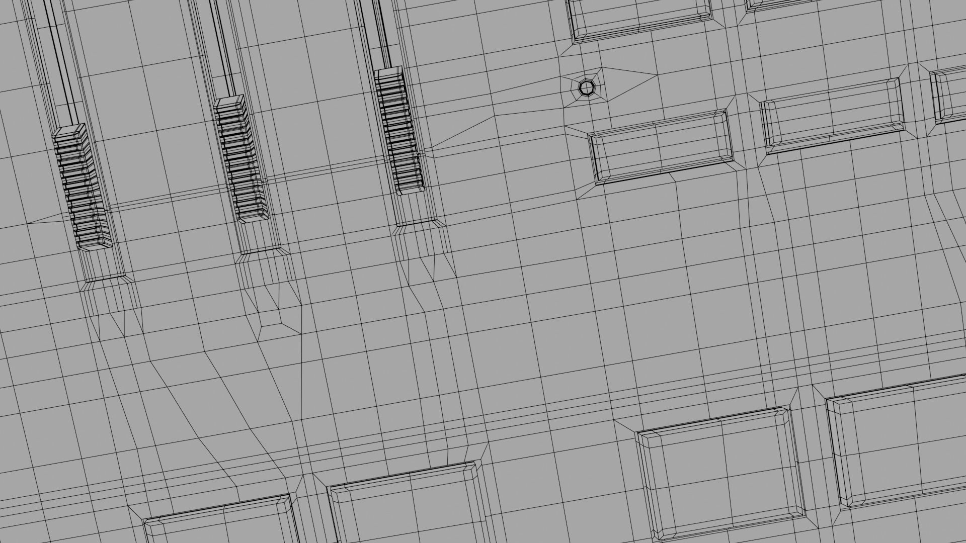 Yamaha RX11 Digital Rhythm Programmer 3D model_17