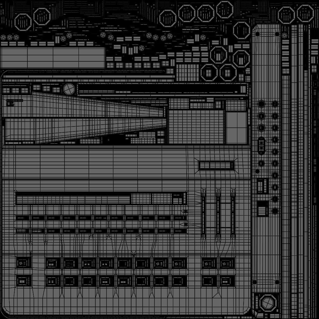 Yamaha RX11 Digital Rhythm Programmer 3D model_19