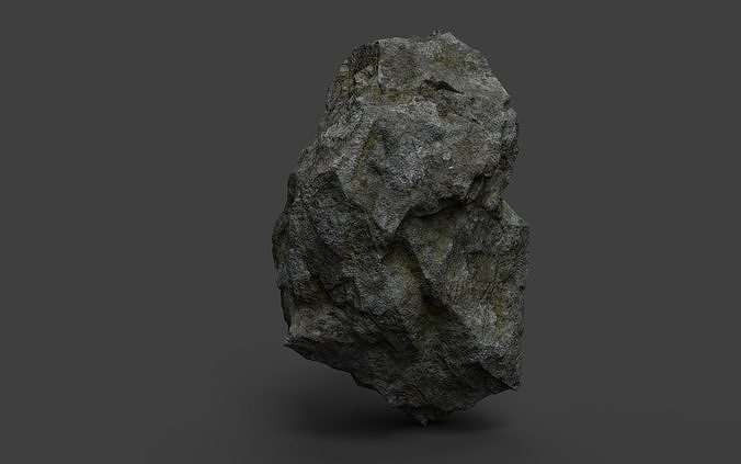 Rock 7-3 Low-poly 3D model