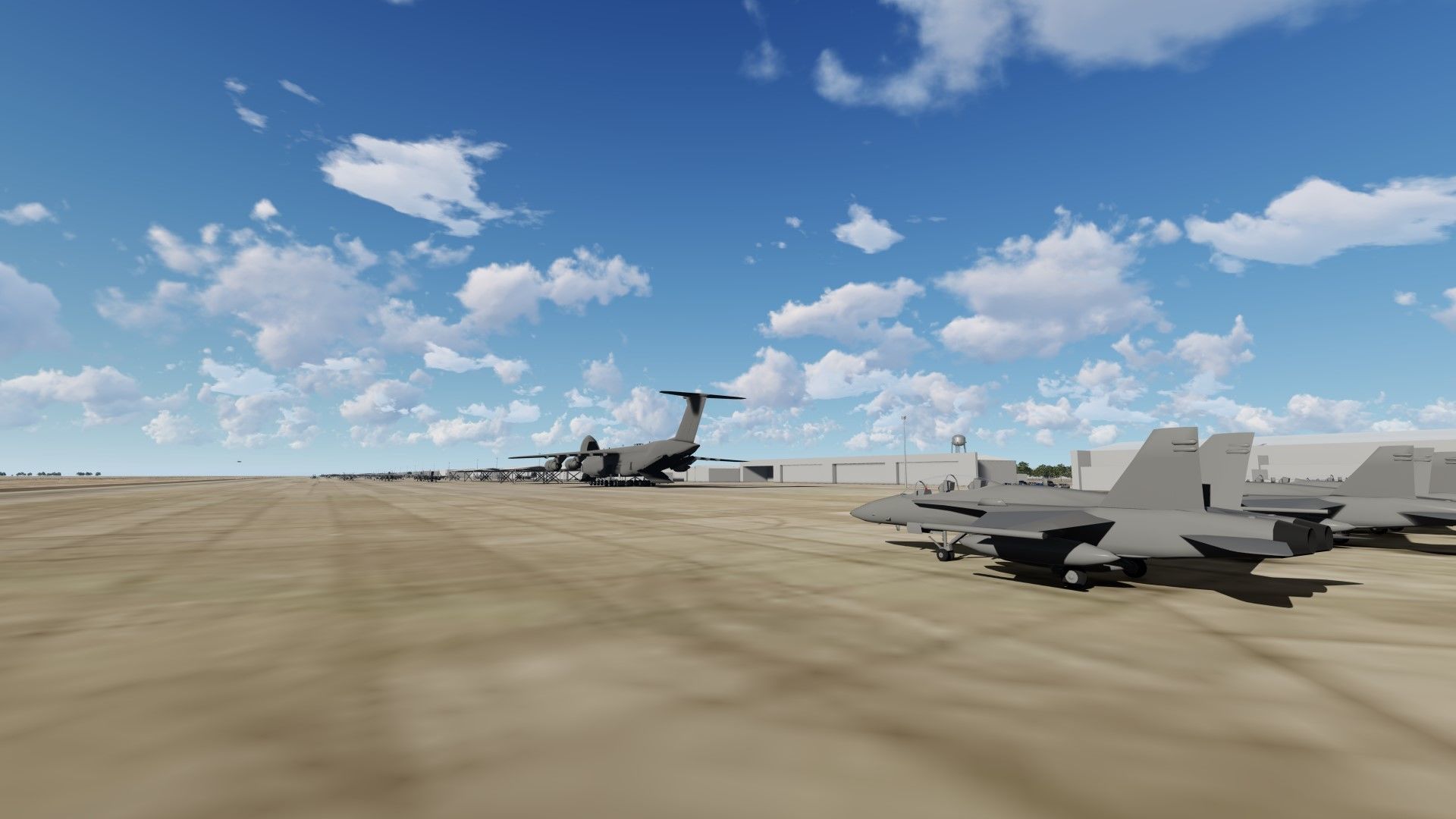 Nellis Air Force Base 3D model_10