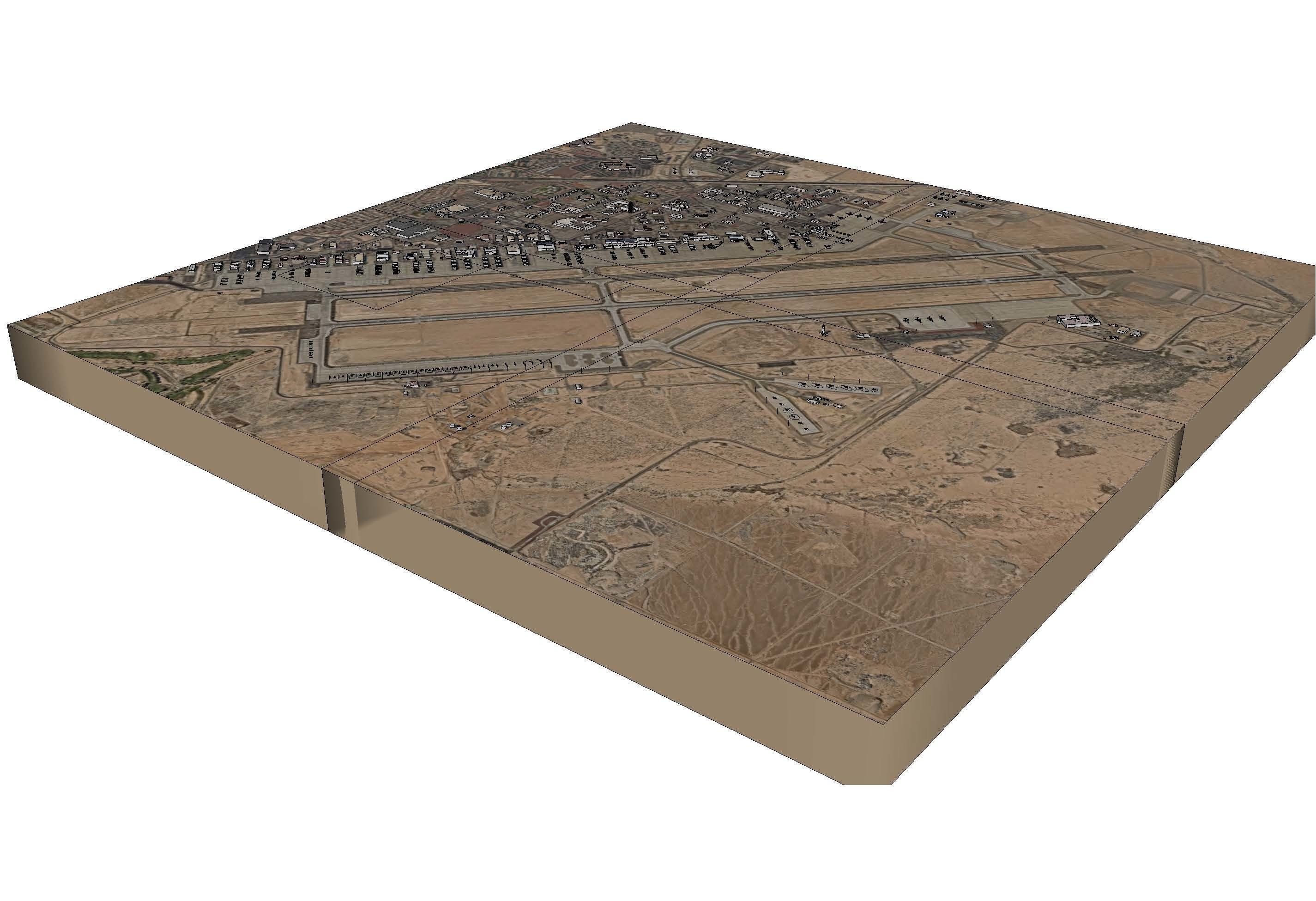 Nellis Air Force Base 3D model_21